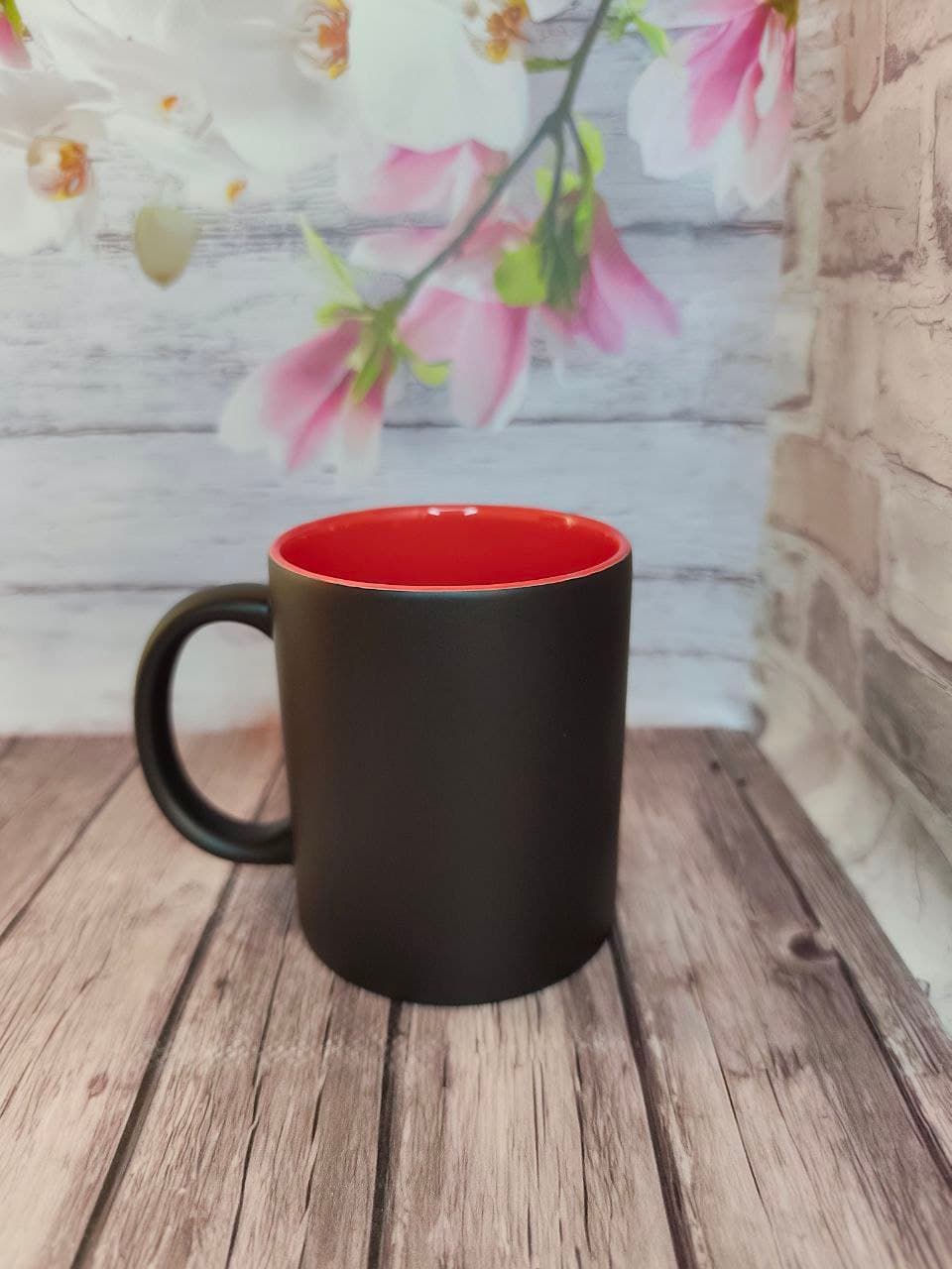 Чашка-хамелеон «Буква Ю пАхую» з фото 330 мл | Прикольний персоналізований подарунок - зображення 1